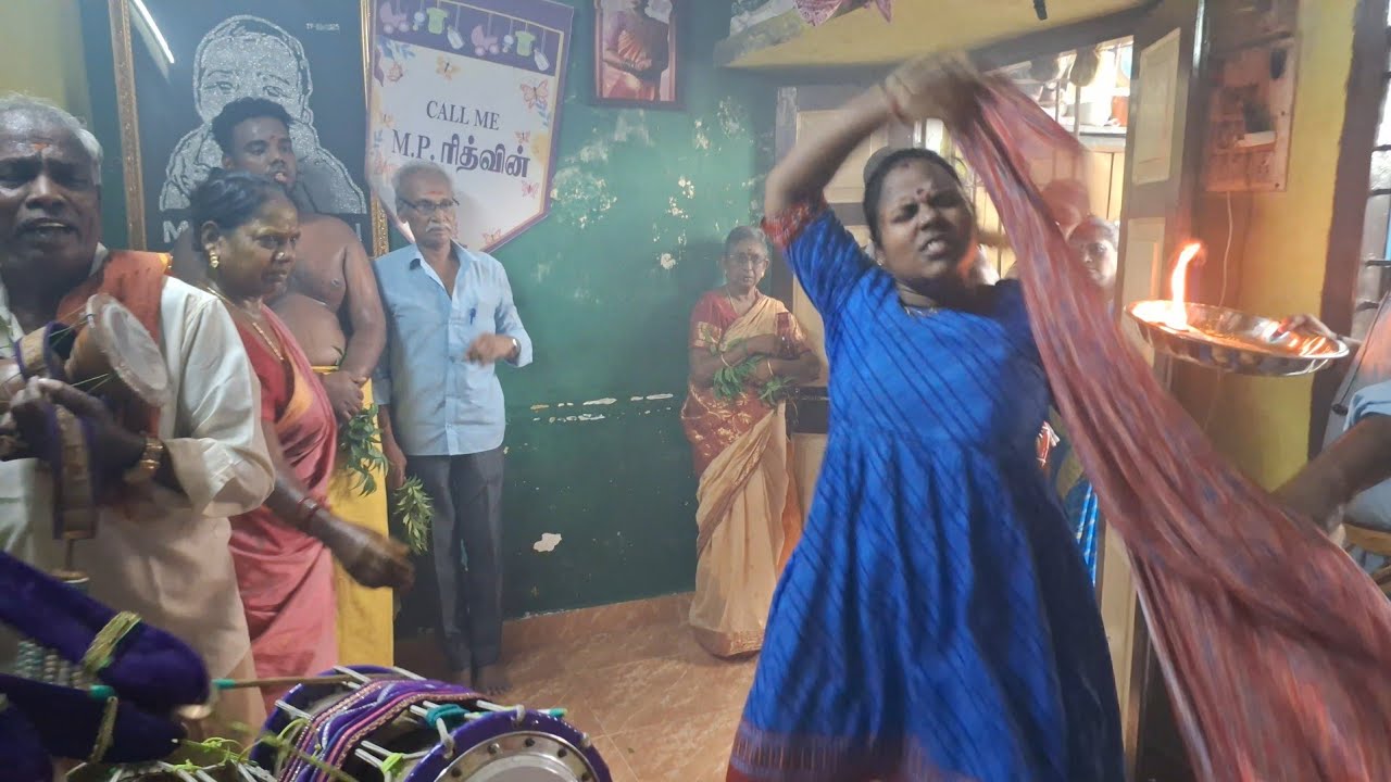 #மாண்டவர்கள் 😭அழுது கொண்டு இளம் #பெண்மீது 😱ஆவேசத்துடன் ஆட்டம்| #Nagaraj pambai brand folk music