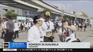 Thousands hit pavement for Homeboy 5k Run/Walk in Chinatown