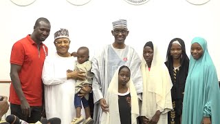 NSA HANDS OVER KIDNAPPED VICTIMS TO KADUNA STATE GOVERNOR