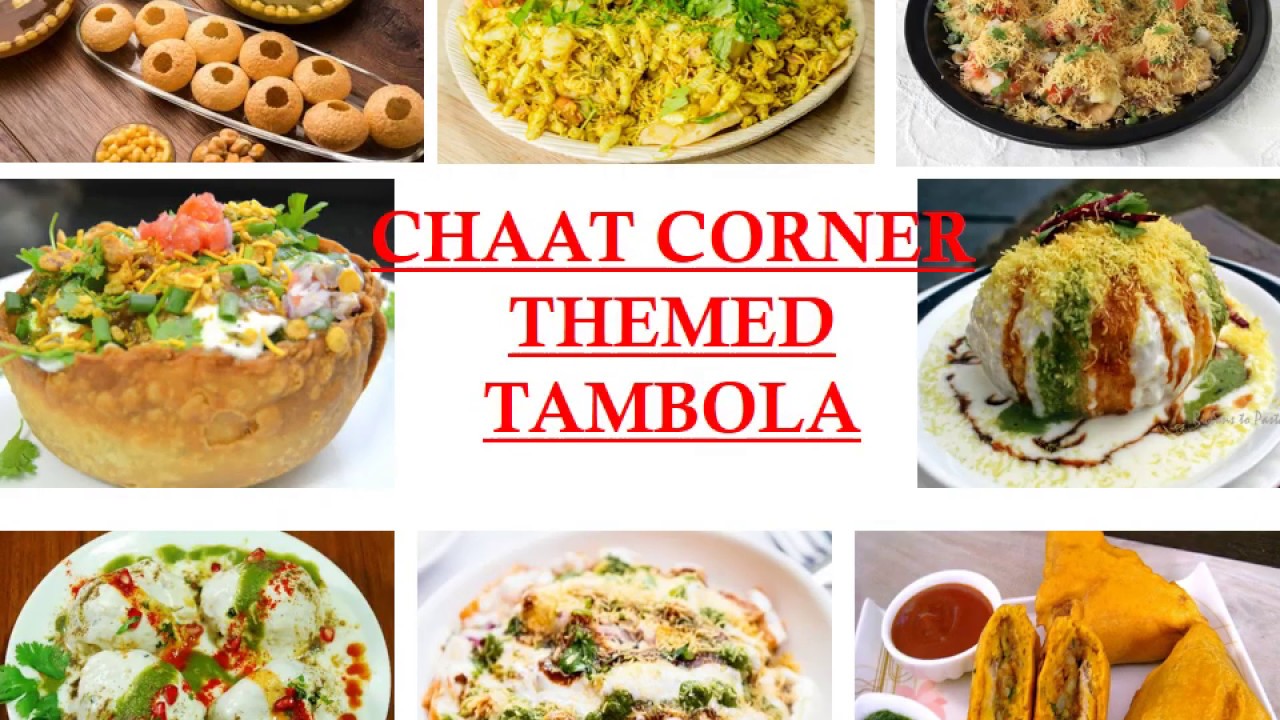 Chaat Corner Themed Tambola (Bingo) Housie, Lockdown Fun, Corona Relief