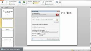 embed prezi in articulate AP9 web object