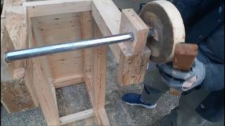 Building a workbench from stuff I find part 3 - making it roll cuz bb we ball