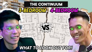 What to look out for in the 3-bedroom and 4-bedroom layouts! | The Continuum