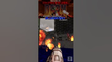 Doom 2 - Escape From Blueberry Planet - #doom #doom2 #games #retrogaming  #doomwads #gameshorts