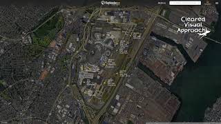 Newark KEWR Flightradar24 Livestream with Tower Live Air Traffic Control 16/10/2025