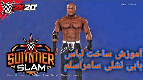 Wwe 2k20 Bobby lashley custom attire summerslam 2021 (easy make).