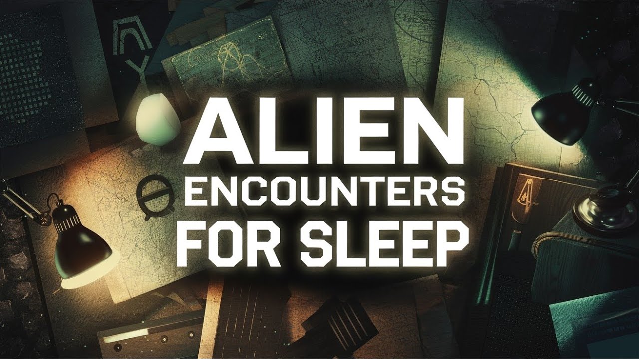 *TRUE* Alien & UFO Encounter Stories For Sleep | Black Screen With Rain Sounds Vol.17
