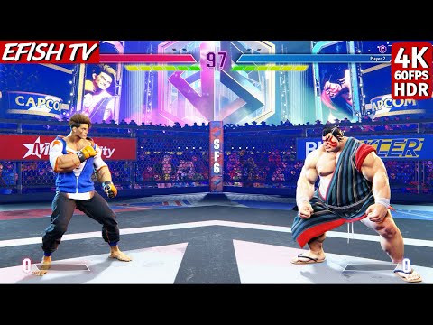 Luke vs E. Honda (Hardest AI) - Street Fighter 6 | 4K 60FPS HDR