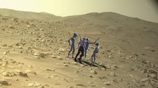 Mars Perseverance Rover Recently Shared Mars Planet Real Video on Sol 1050 | Mars 4k Video | Mars 4k