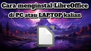 Cara menginstal LibreOffice di PC atau laptop kalian #ending #meme #tutorial #sandalgaming #fyp