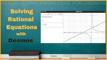 Solve Rational Equations | Graphically w/ Desmos | Don