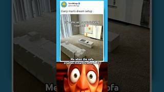 Good living room setup 😂