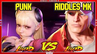 SF6 Punk (Ingrid) VS Riddles MK (Terry)💥Messatsu!💥スト6💥Street fighter 6