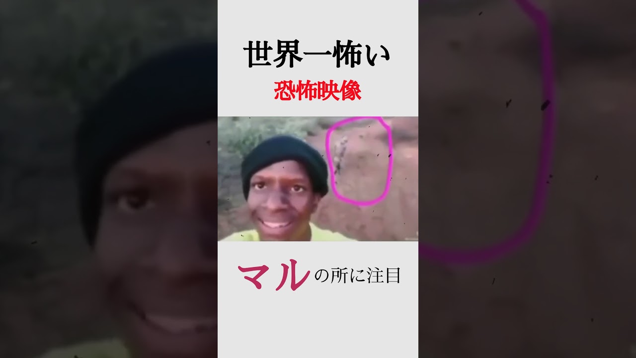 世界一怖い恐怖映像 #都市伝説 #怖い話 #怪談 #ホラー #horror