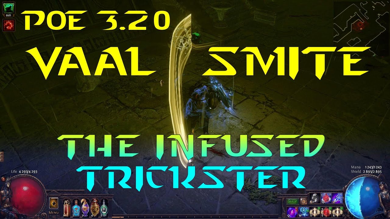 PoE 3.20 Vaal Smite The Infused Trickster YouTube