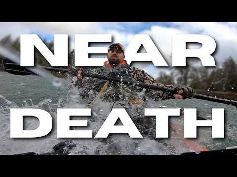 I Almost Died Kayak Fishing The Cowlitz River For Winter Steelhead!!!