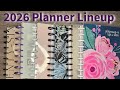 2026 Planner Stack Lineup & Flip through