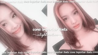 como importar fonts en alight motion desde tu celular¡ | by beomii soft screenshot 5
