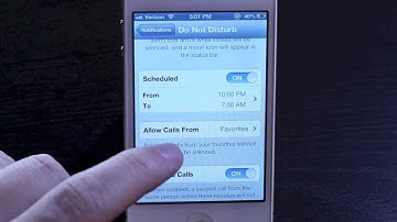 CNET How To - How to set up Do Not Disturb on iOS 6
