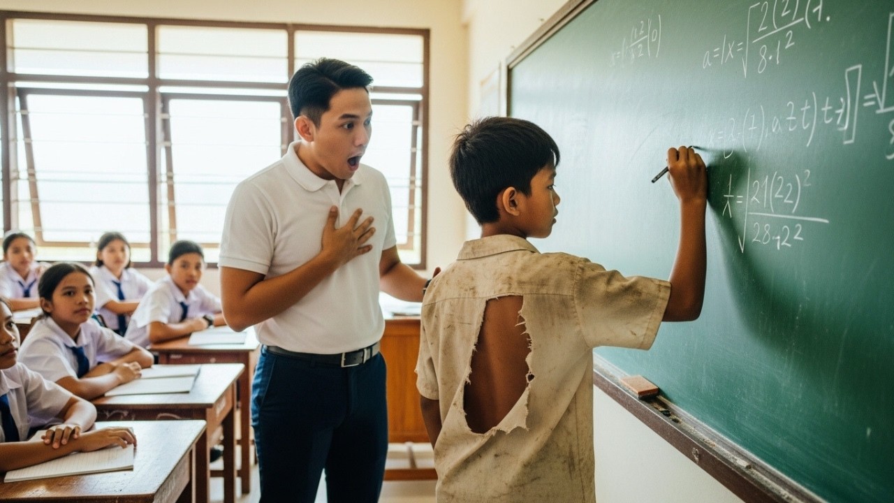 Hindi Nasagot ng Guro sa 8 Taon—Batang Basurero ang Nakahanap ng Sagot sa Isang Oras!