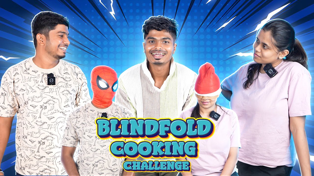 Ultimate Blindfold Cooking Challenge | Couple Edition 😂🔥