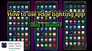 How too use edge lighting app|how to use round light RGB app screenshot 2