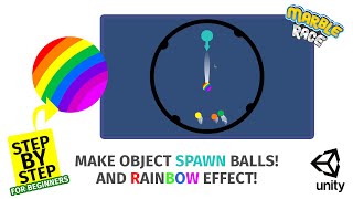 How to make object spawn balls in UNITY for beginners #4