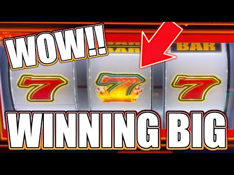 THE 7's LINES UP FOR A MEGA JACKPOT WHEEL SPIN!!!