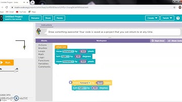 LEARN HOW TO MAKE A SQUARE IN CODE.ORG ARTIST