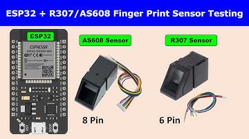 ESP32 R307, AS608 Finger print Sensor | R307/AS608 Finger Print Sensor Testing | Teach Me Something