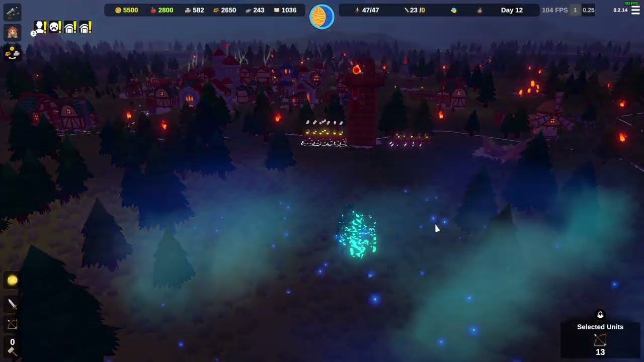 Becastled game trial fight with moon people