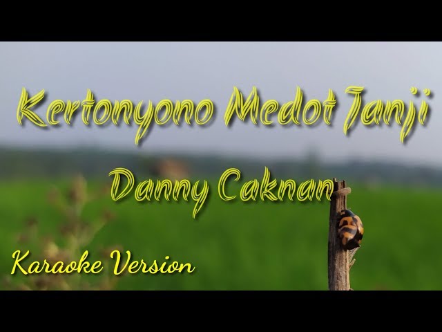 kertonyono Medot Janji ~ Karaoke ( Tanpa Vokal ) class=