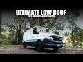 VAN WALKTHROUGH - ULTIMATE LOW ROOF - 300W Solar, Toilet, Lounge & Double Bed in a daily driver!