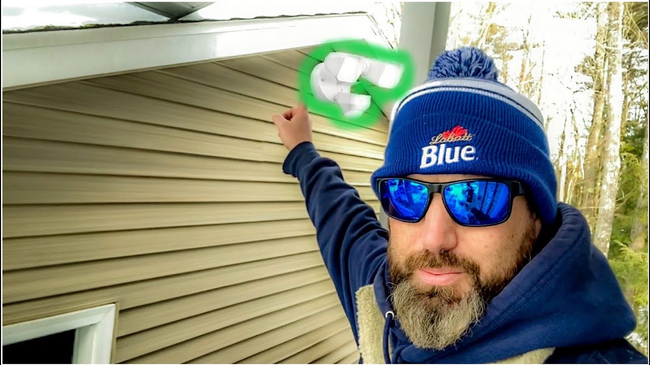 Installing Ring Smart Floodlight and Connecting to Ring Video Door Bell