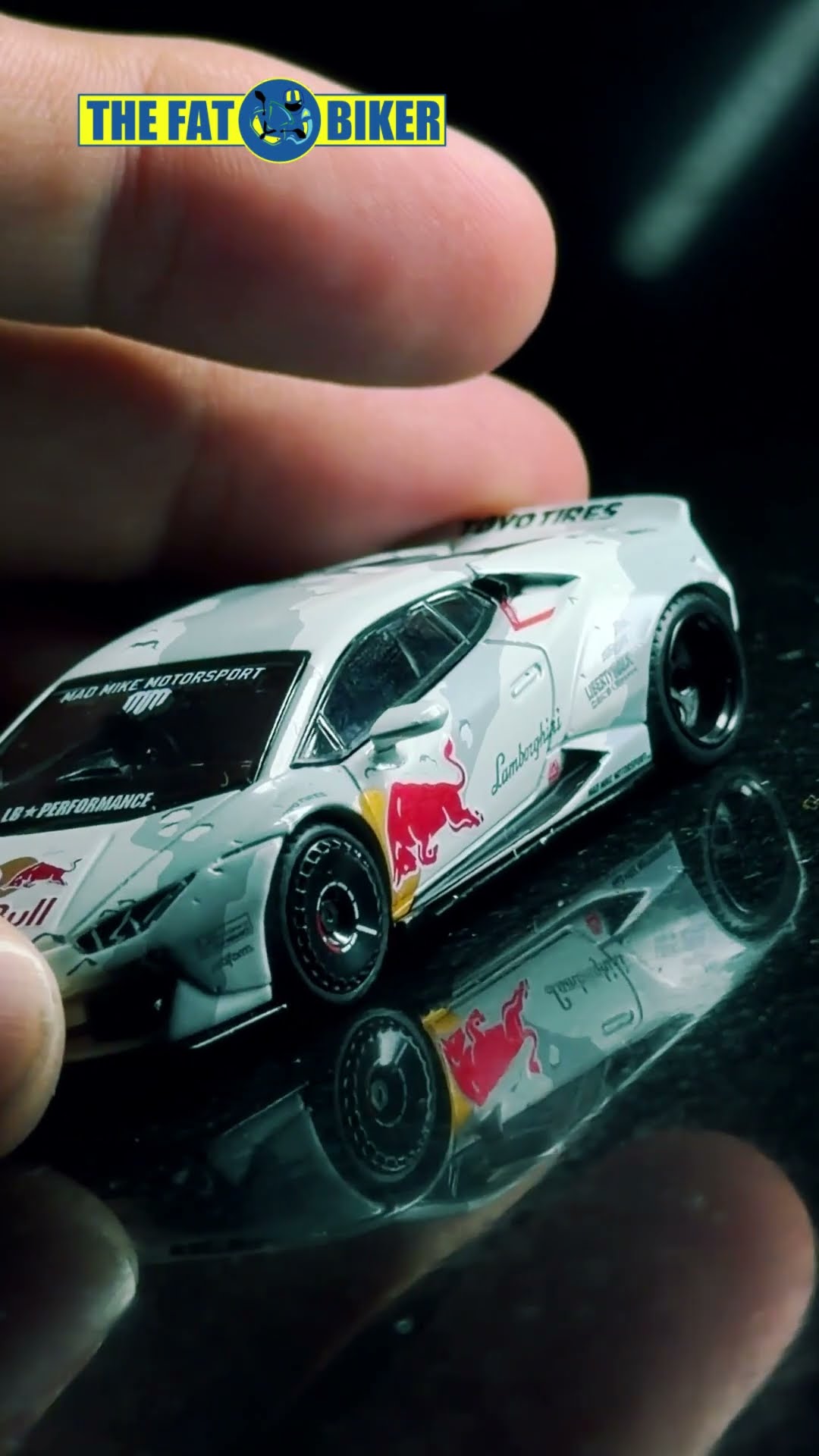 Say hello to the 1:64 NIMBUL - the Mad Mike Huracan by #MiniGT