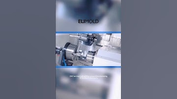 CNC turning and milling composite machining of steel parts #cnc #manufacturing #machining