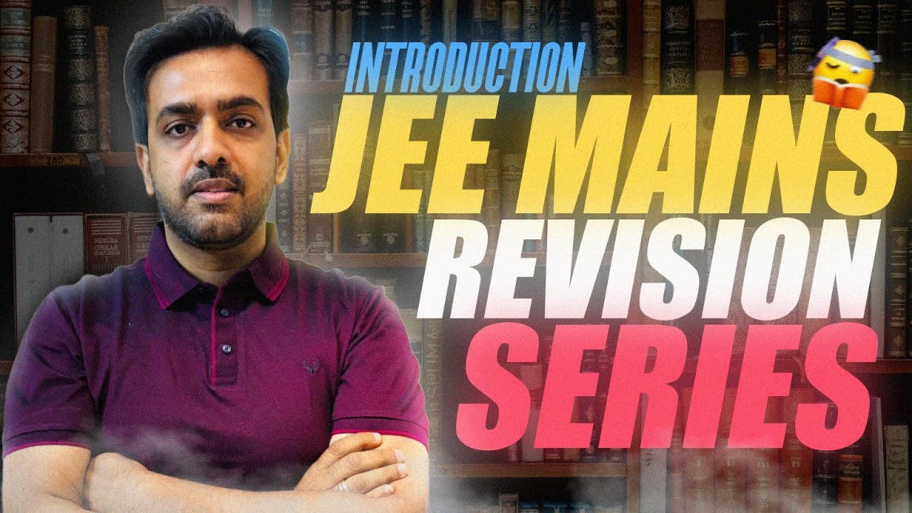 Introduction to JEE Mains 2026 Chemistry Revision Series🚀 - YouTube