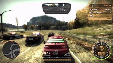 Need for Speed Most Wanted Challenge Series Event 58 on AI mode