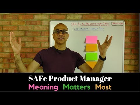 SAFe Product Manager Role - taking your train to the next level