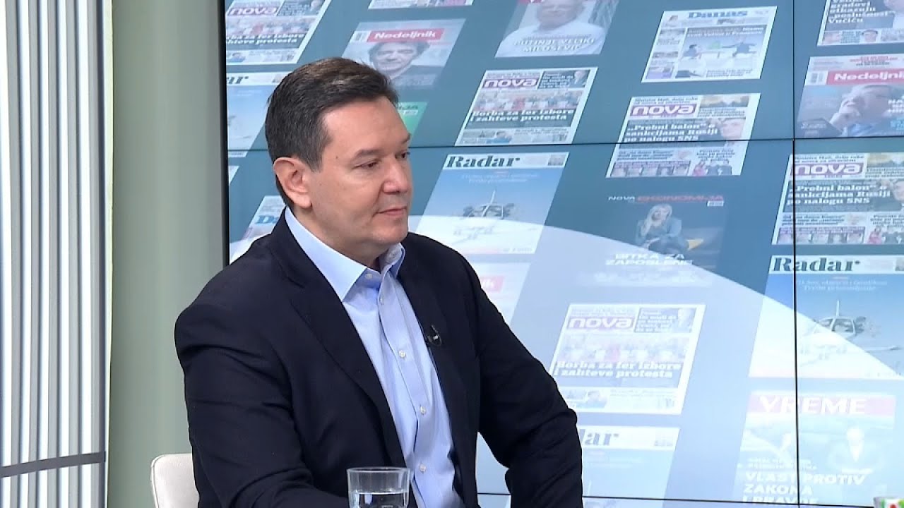 Šarović: Vučić postavio kvazi-studente i statiste iz Elite kao sopstvenu zaštitu