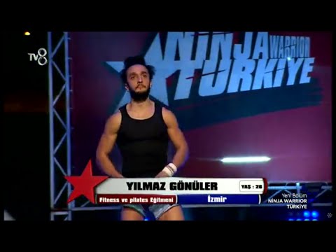 Ninja Warrior Türkiye / İstanbul / Yılmaz Gönüler 1.Tur Performansı