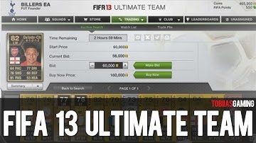 FIFA 13 Ultimate Team - Webapp Release Date Announced!