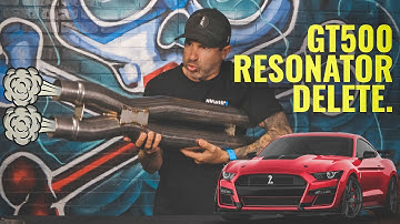 Lethal Performance Tech Tips: 2020 Shelby GT500 Resonator Delete X-pipe