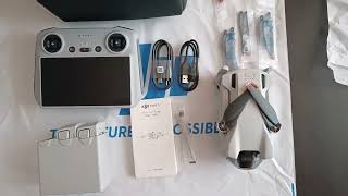 DJI Mini 3 / DJI Мини 3 разопаковане / unboxing