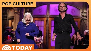 Walton Goggins celebrates Mother's Day with mom on 'SNL'