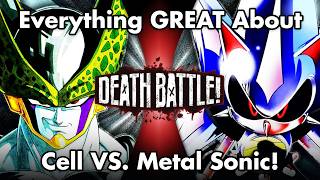 Everything GREAT About DEATH BATTLE -- Cell VS Metal Sonic! (Dragon Ball VS Sonic) || IndieWins