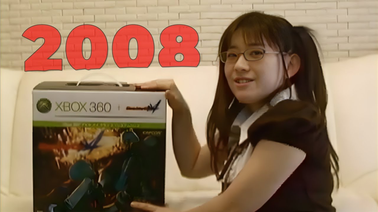 Japonesa Abriendo una Xbox 360 en el 2008 🇯🇵