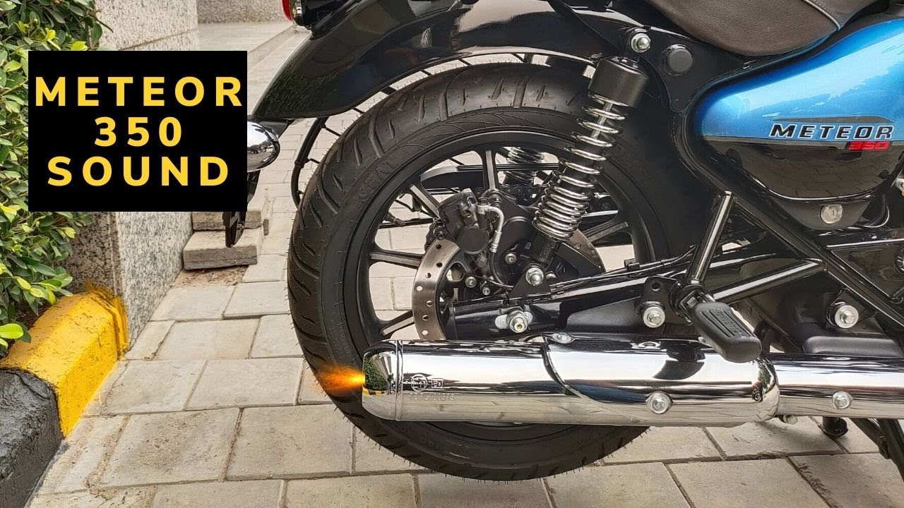 2020 Royal Enfield Meteor 350 Exhaust Sound Meteor 350 Engine And Exhaust Sound Meteor 350