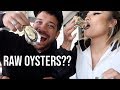 Beau Had Raw Oysters For The First Time!!