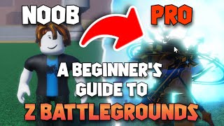 HOW TO PLAY Roblox Z Battlegrounds - A Beginner's Guide screenshot 2